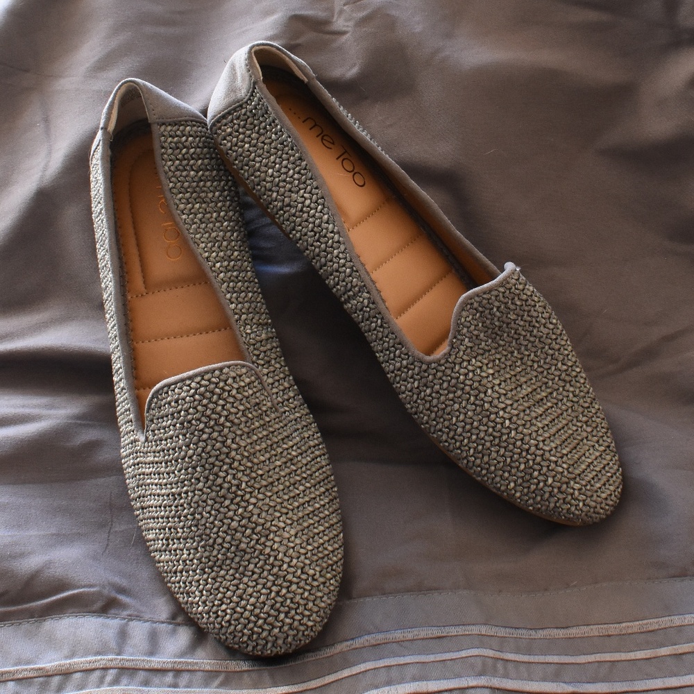 (NWOT) Slate Grey Loafers